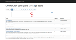 Desktop Screenshot of christchurch-earthquake.com